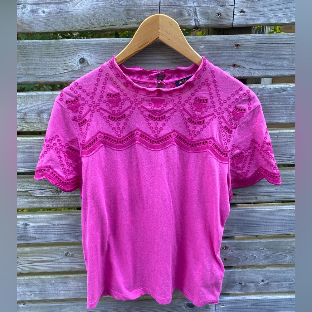 Maje cute pink top